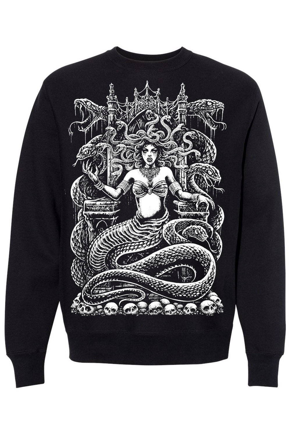 mens black occult sweatshirt