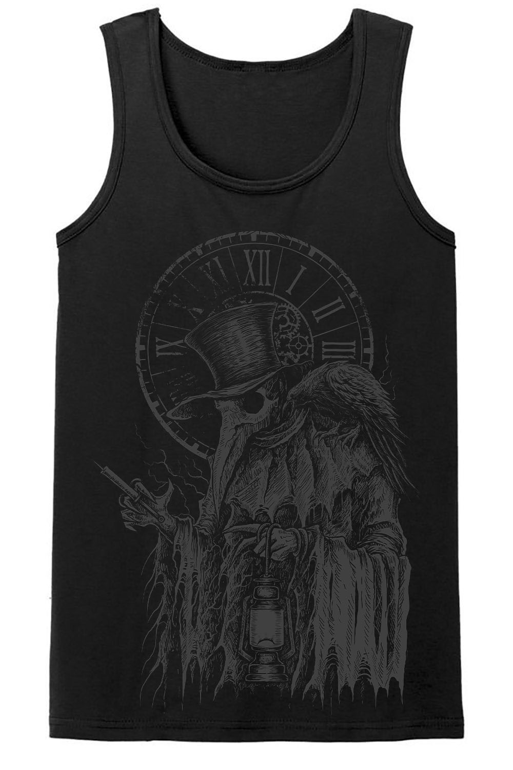 Plague Doctor T-shirt [GREY ASHES]