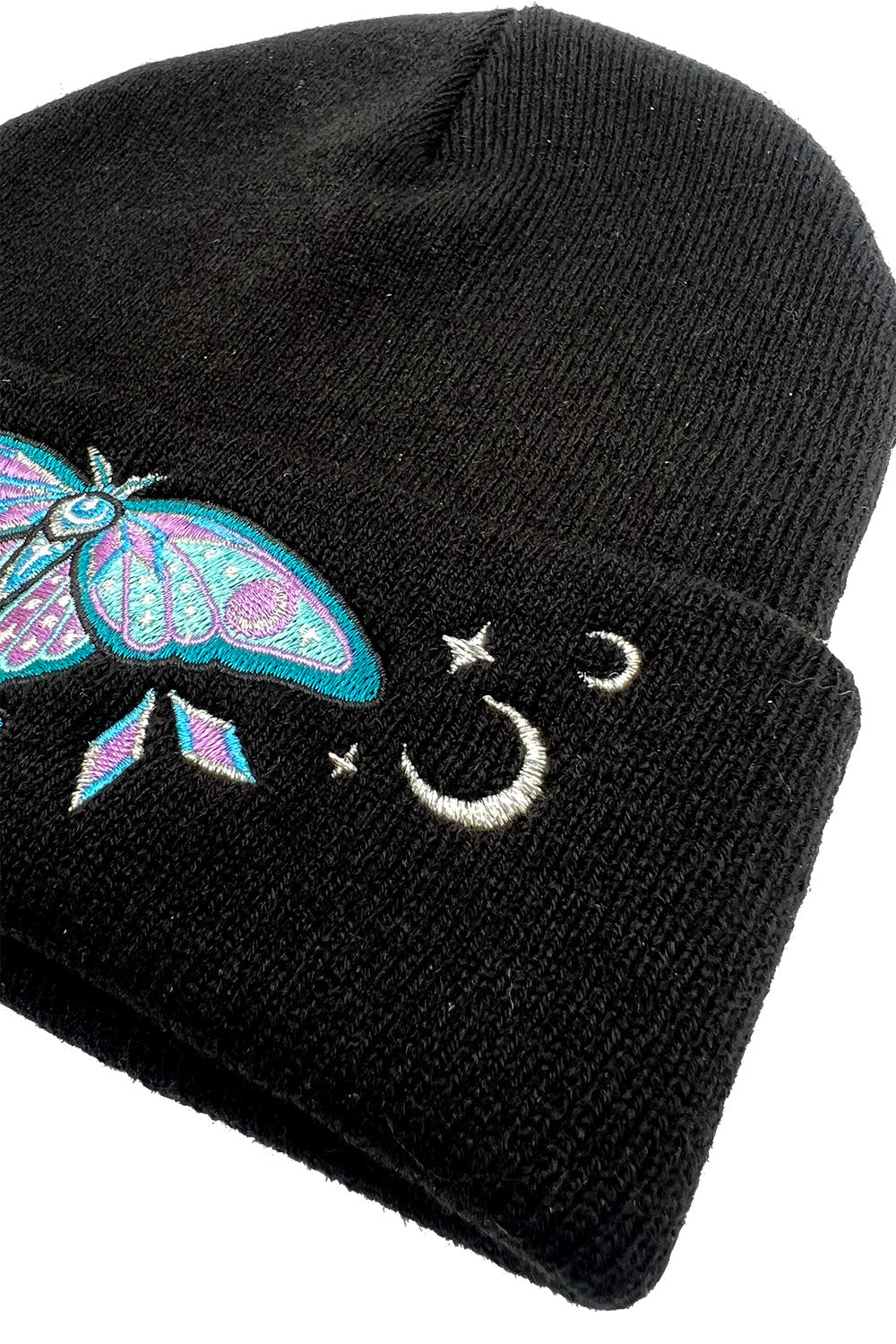 pastel goth beanie hat 