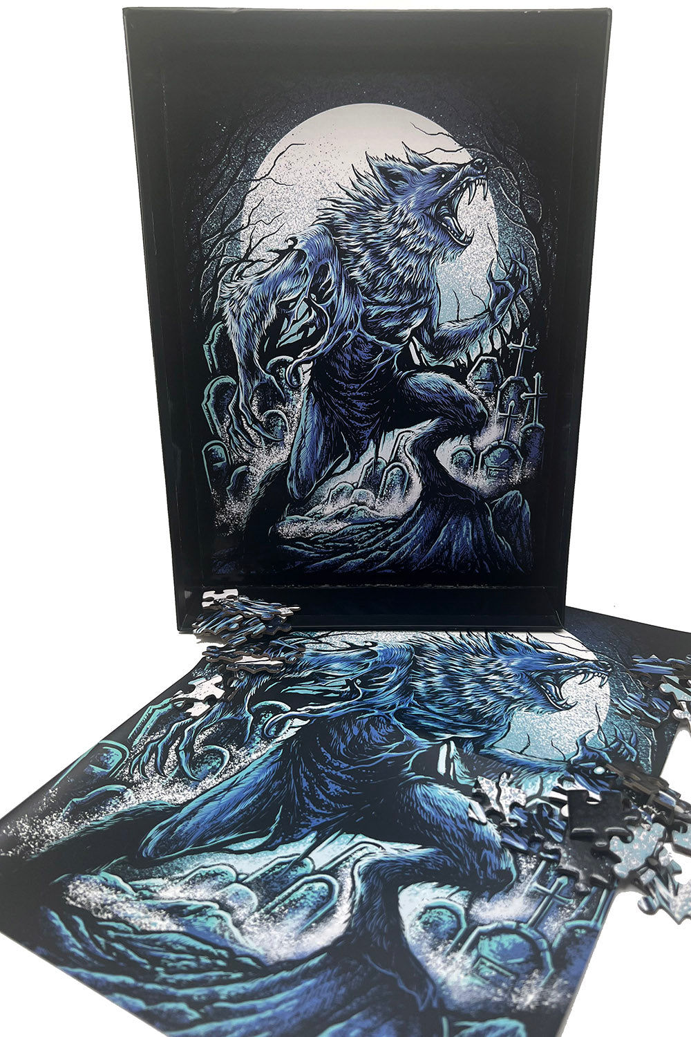 werewolf monster jigsaw puzzle for adults