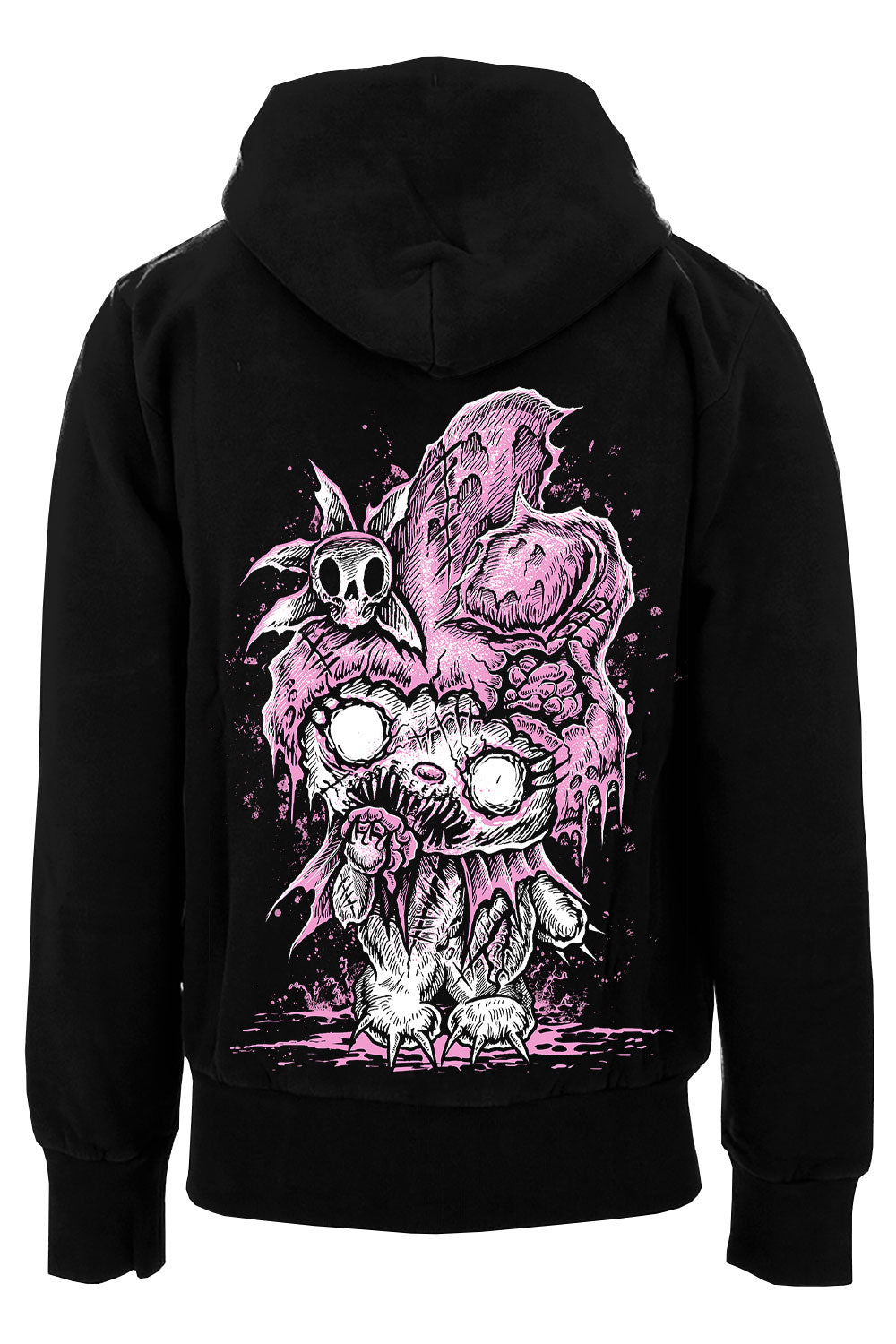 creepy cute bunny rabbit hoodie