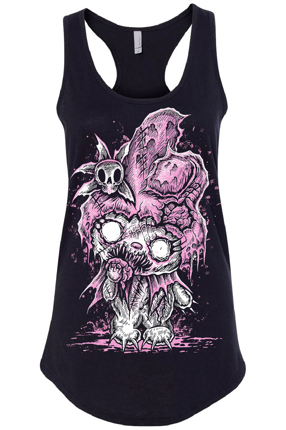 creepy cute bunny rabbit tank top