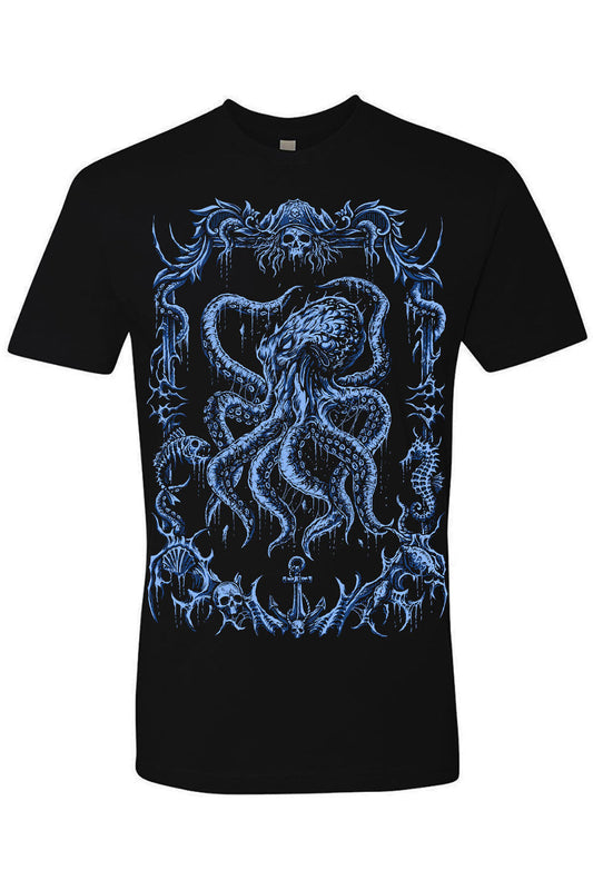 steampunk octopus t-shirt