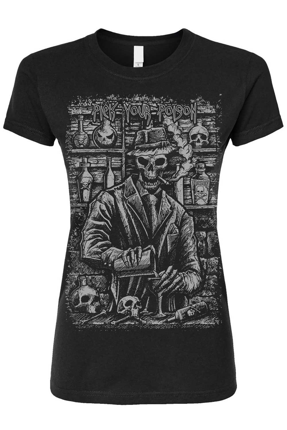Pick Your Poison Skeleton T-shirt