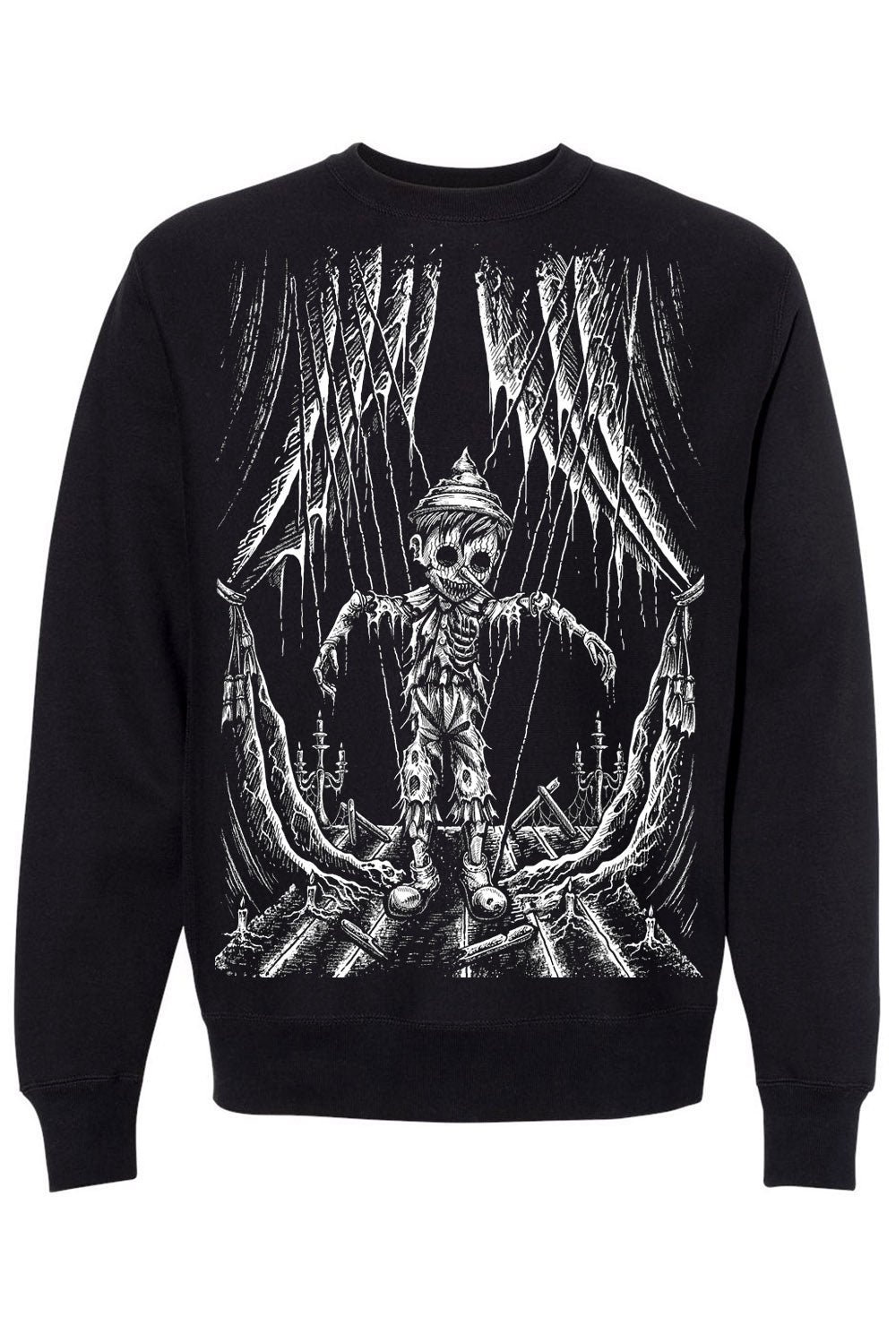 dark fantasy pinocchio sweater