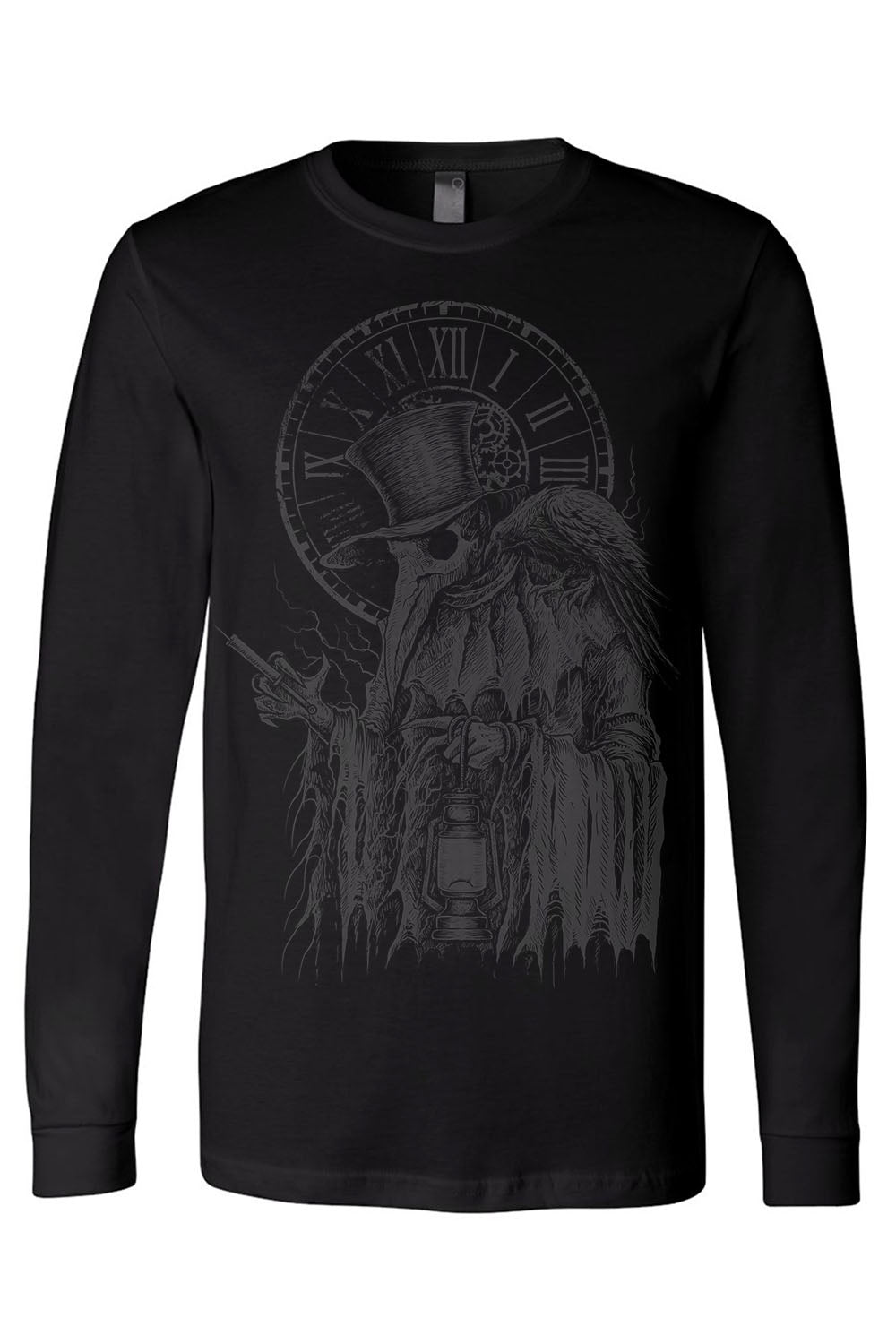 Plague Doctor T-shirt [GREY ASHES]