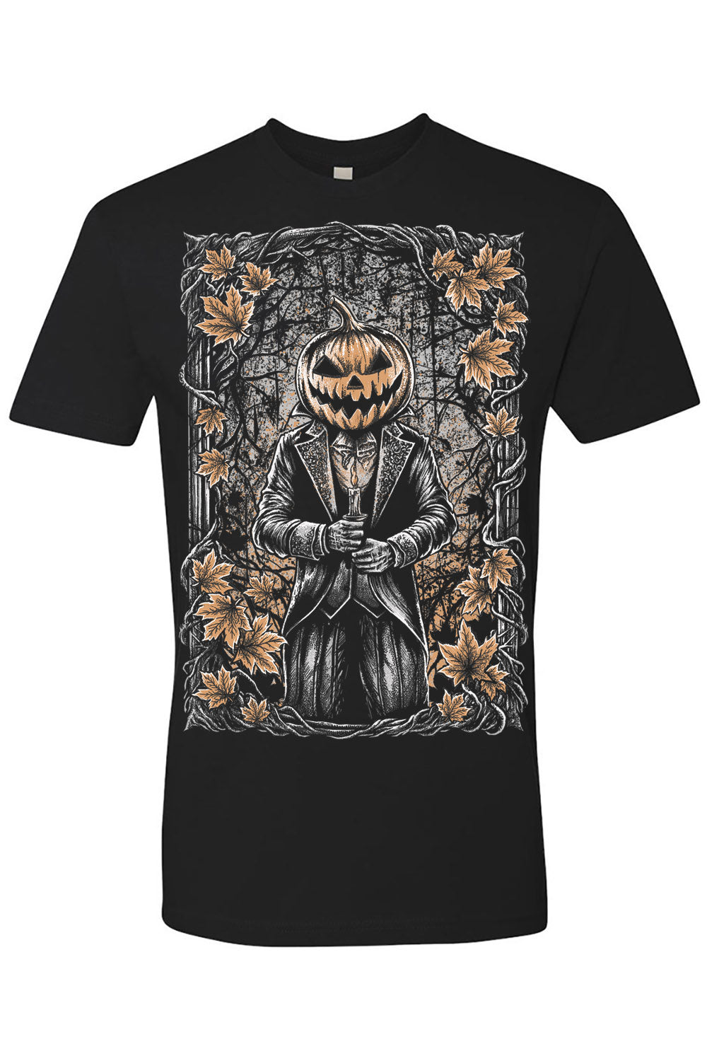 gothic pumpkin t-shirt