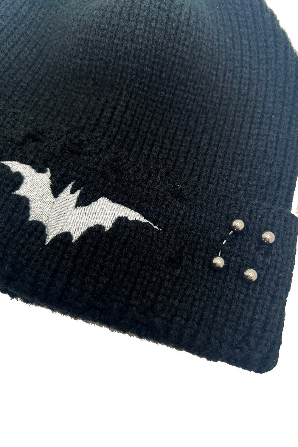 emo bat beanie hat