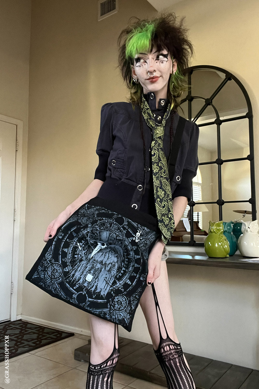 Zipper Tote Bag