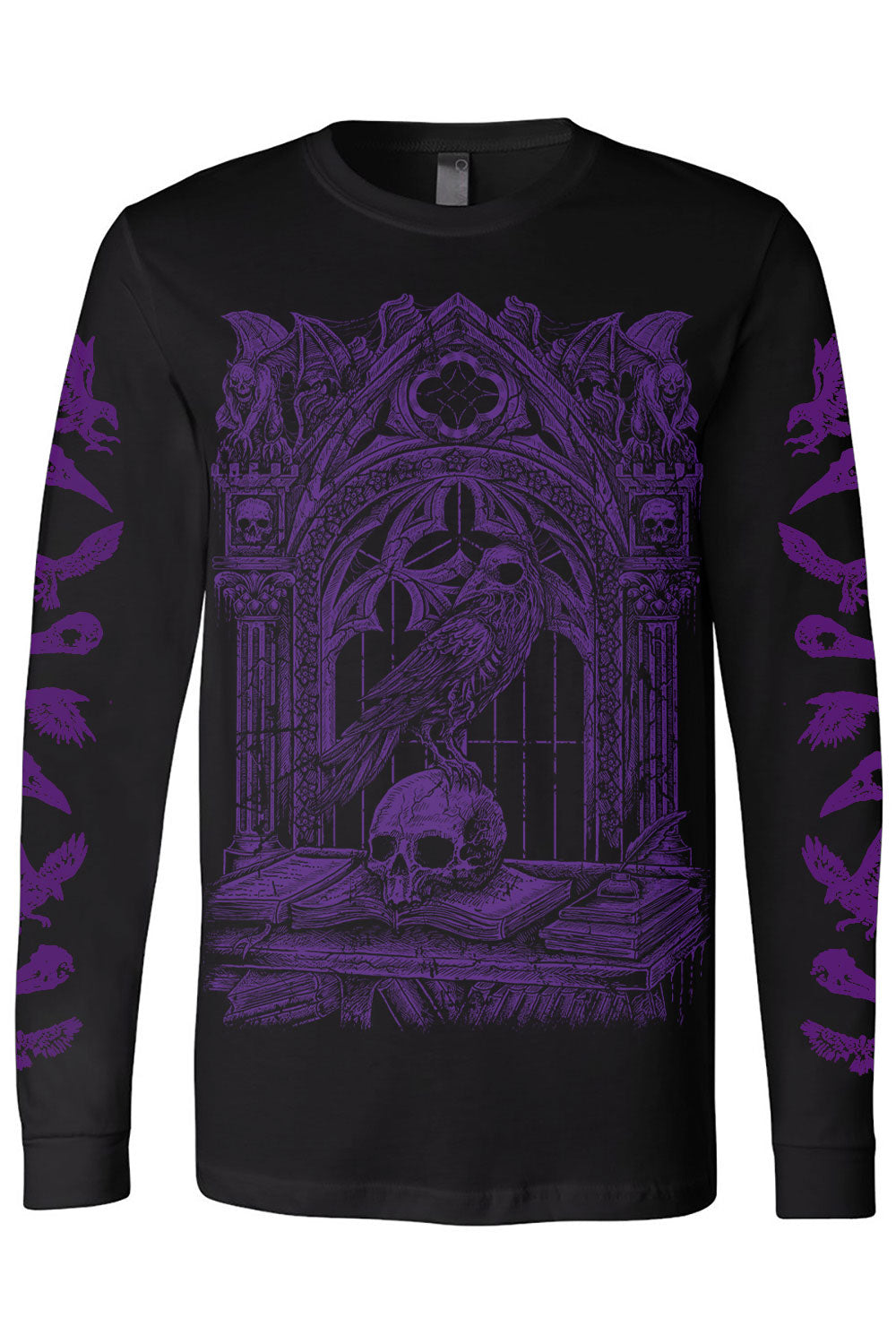 Quoth the Raven T-shirt [PURPLE]
