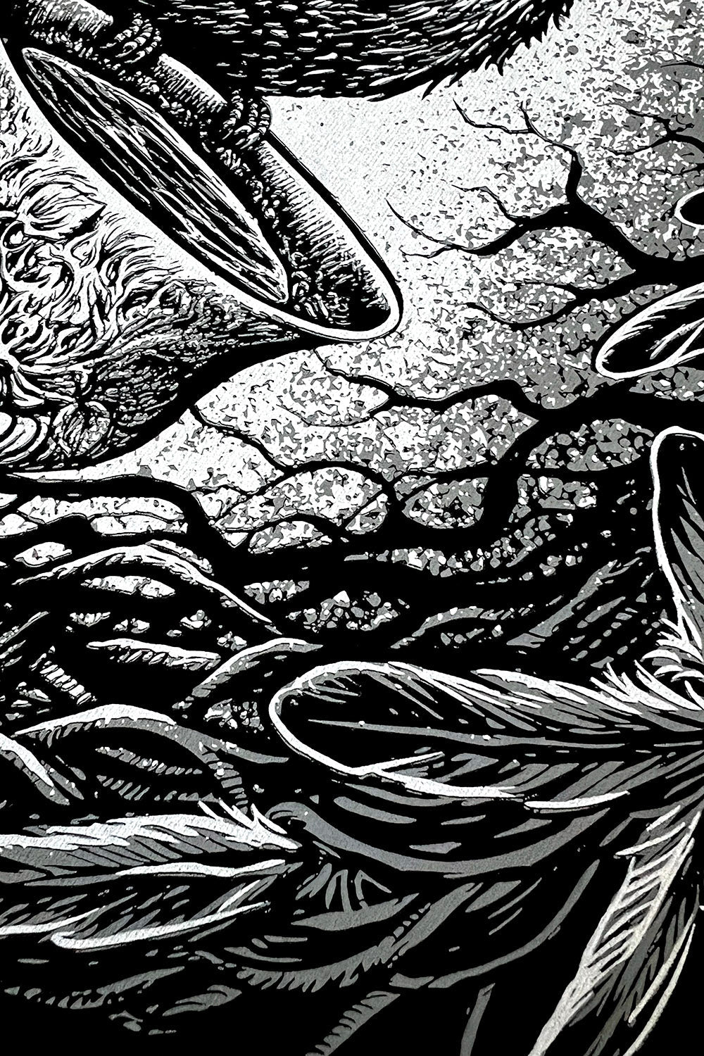 victorian teacup and gothic raven crow shirt top