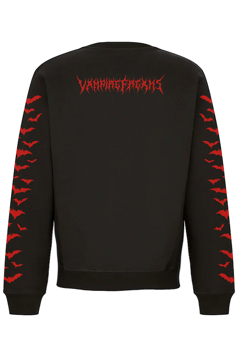 gothic valentine's day sweater by vampire freaks