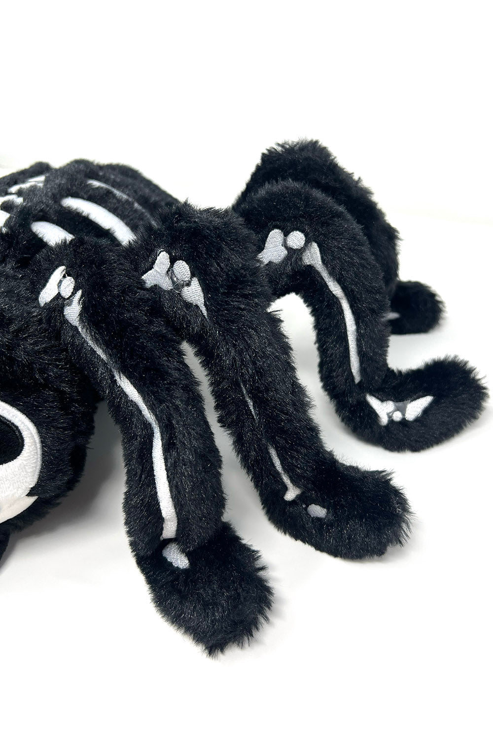 spooky skeleton tarantula plush toy