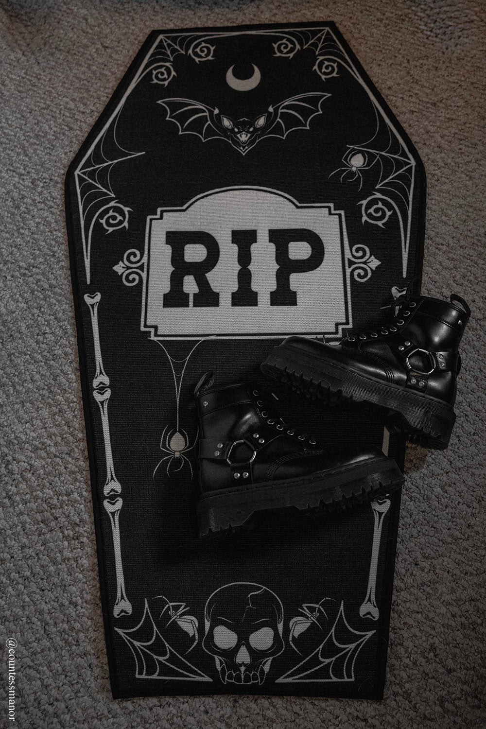 coffin shaped bathmat  rug