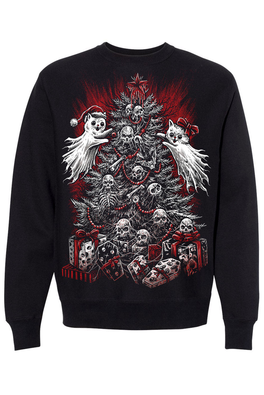 gothic christmas sweatshirt