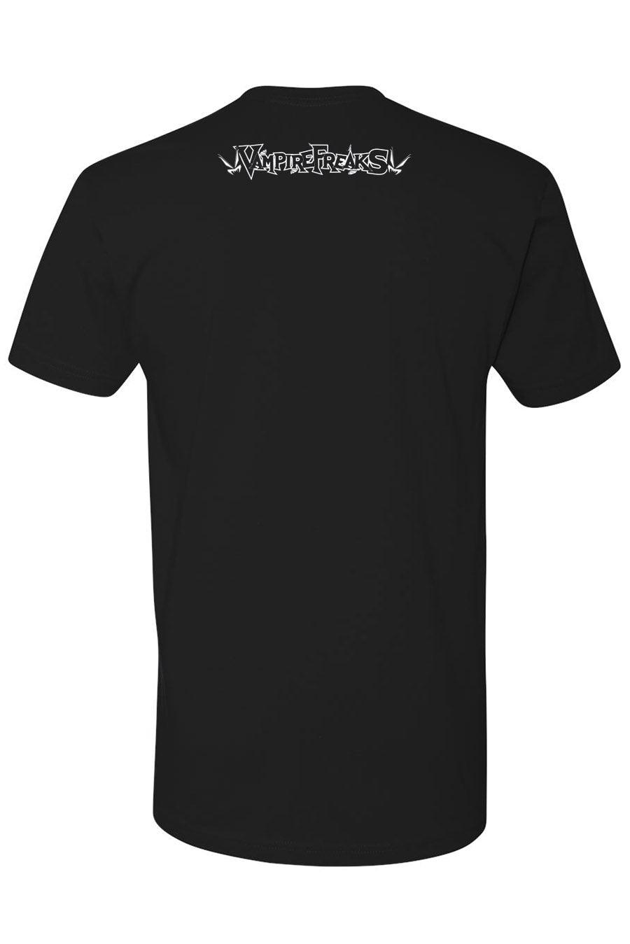 mens short sleeve goth tshirt