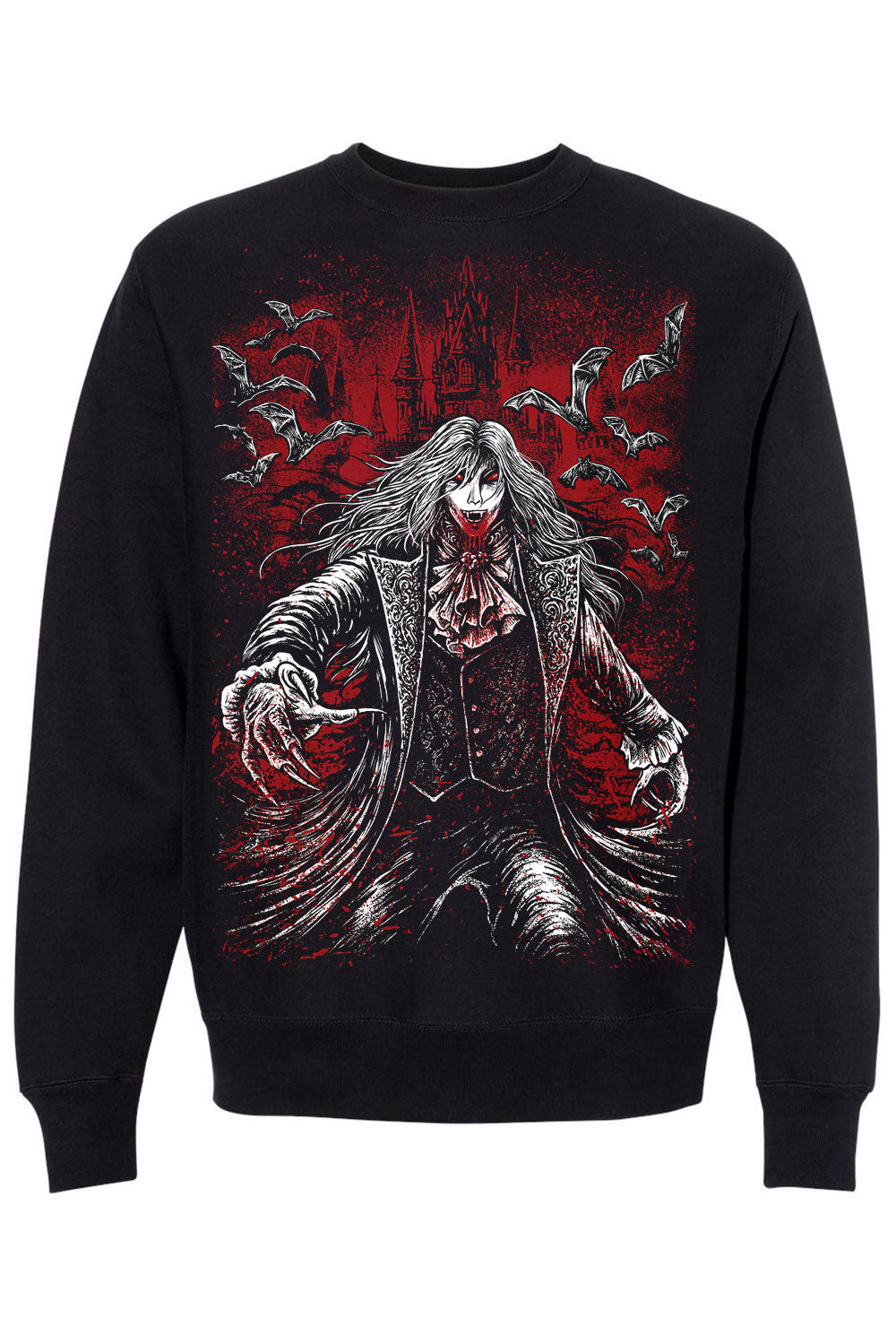 gothic castle sweatshirt