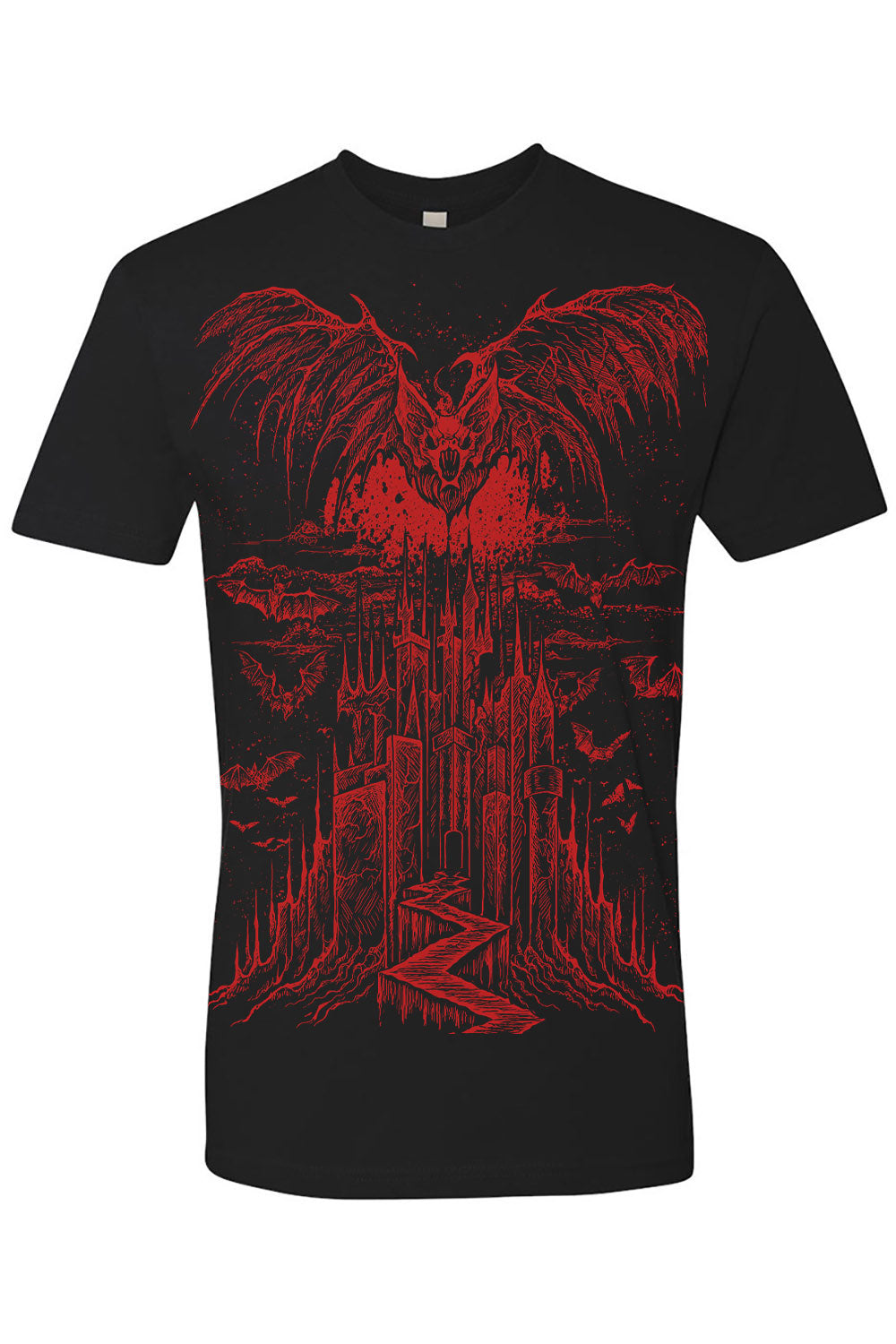 Vampire Castle T-shirt [BLOOD RED]