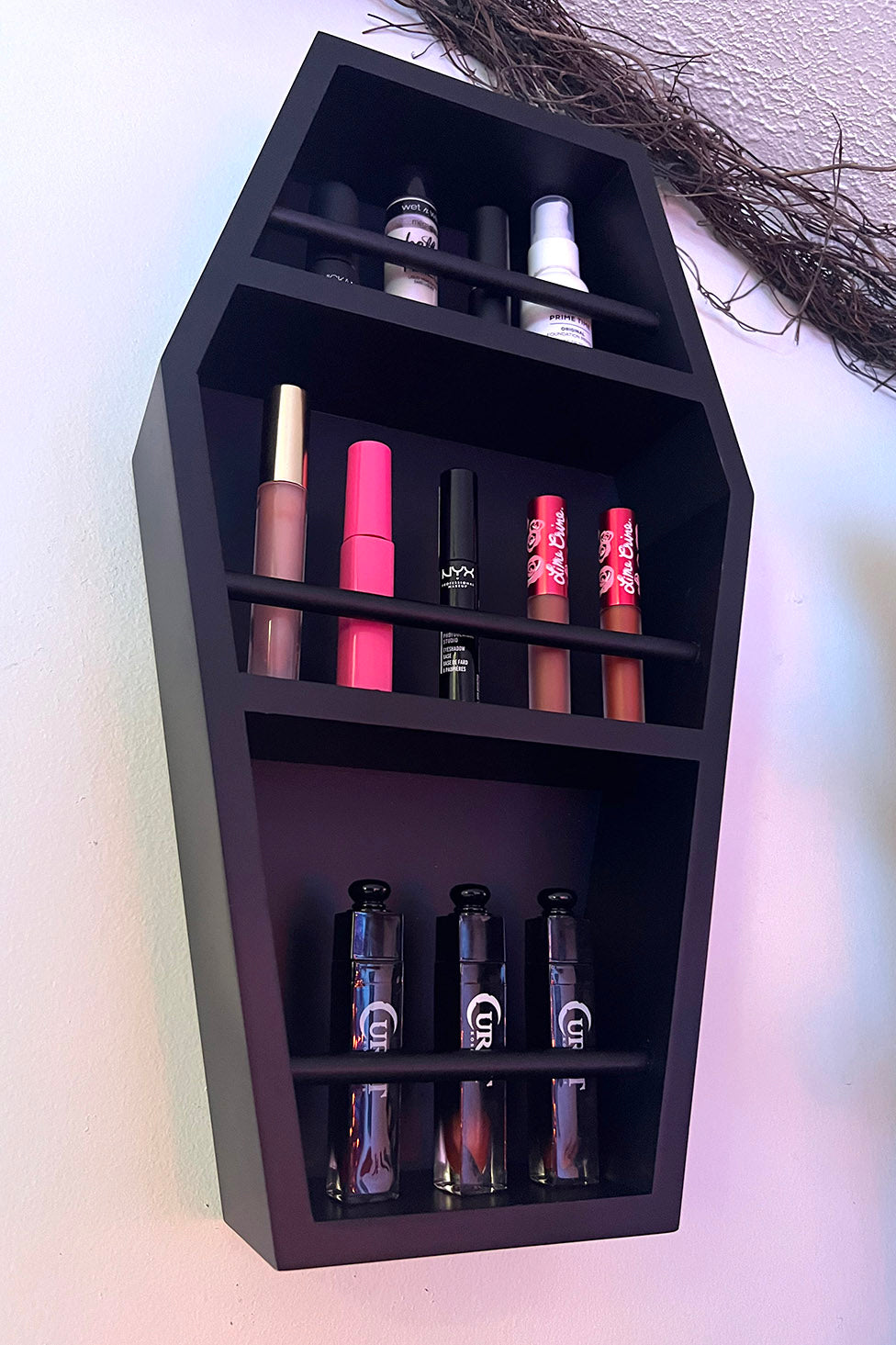 Coffin Makeup Organizer Set