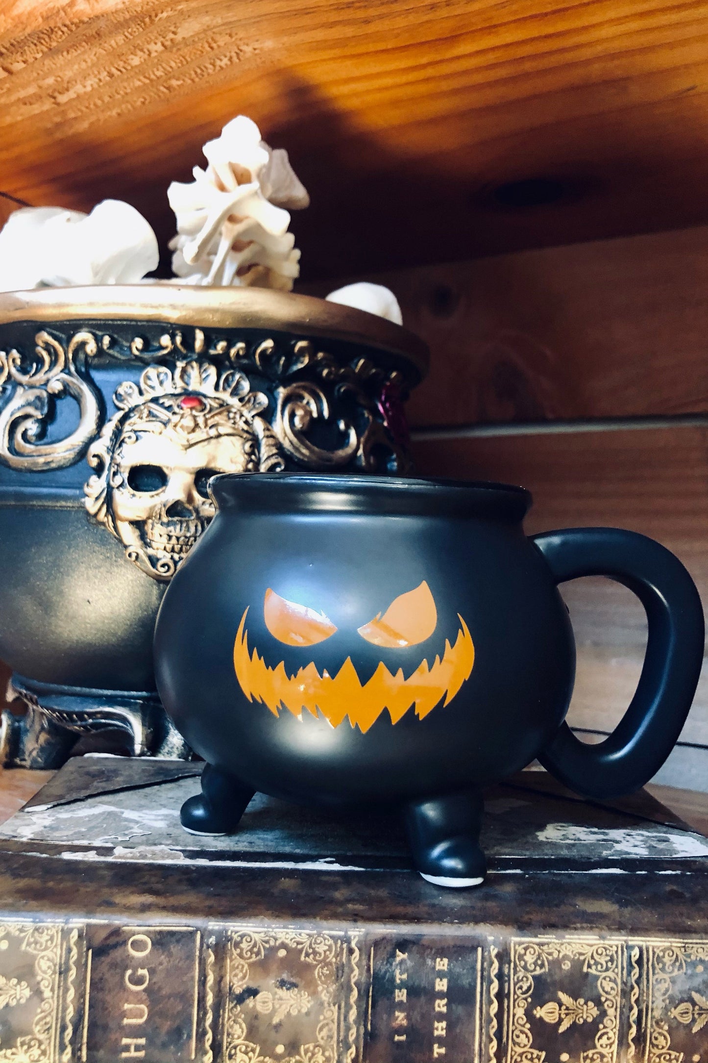 Halloween Fiend Cauldron Mug