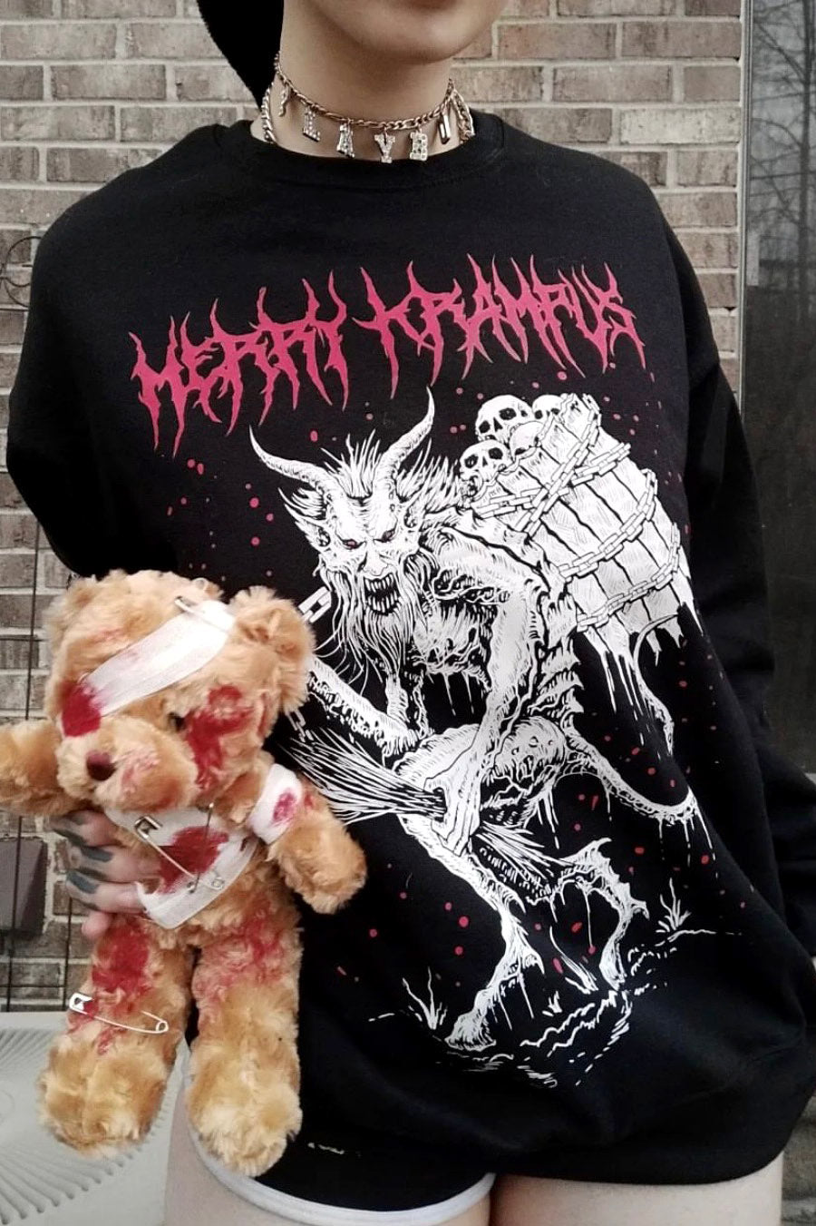 Merry Krampus Sweatshirt