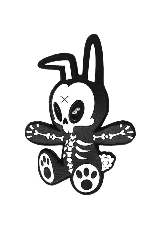 RIP Rabbit Enamel Pin