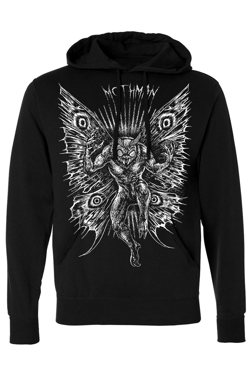 Cult of the Mothman Hoodie [Zipper or Pullover]