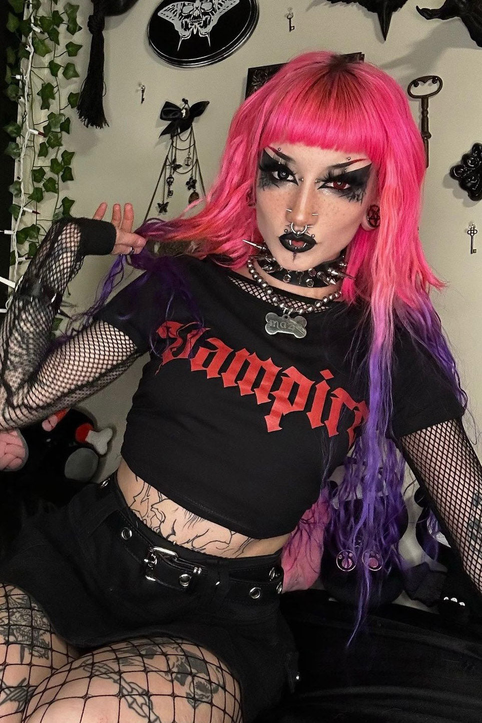 I'm a Vampire Crop Top