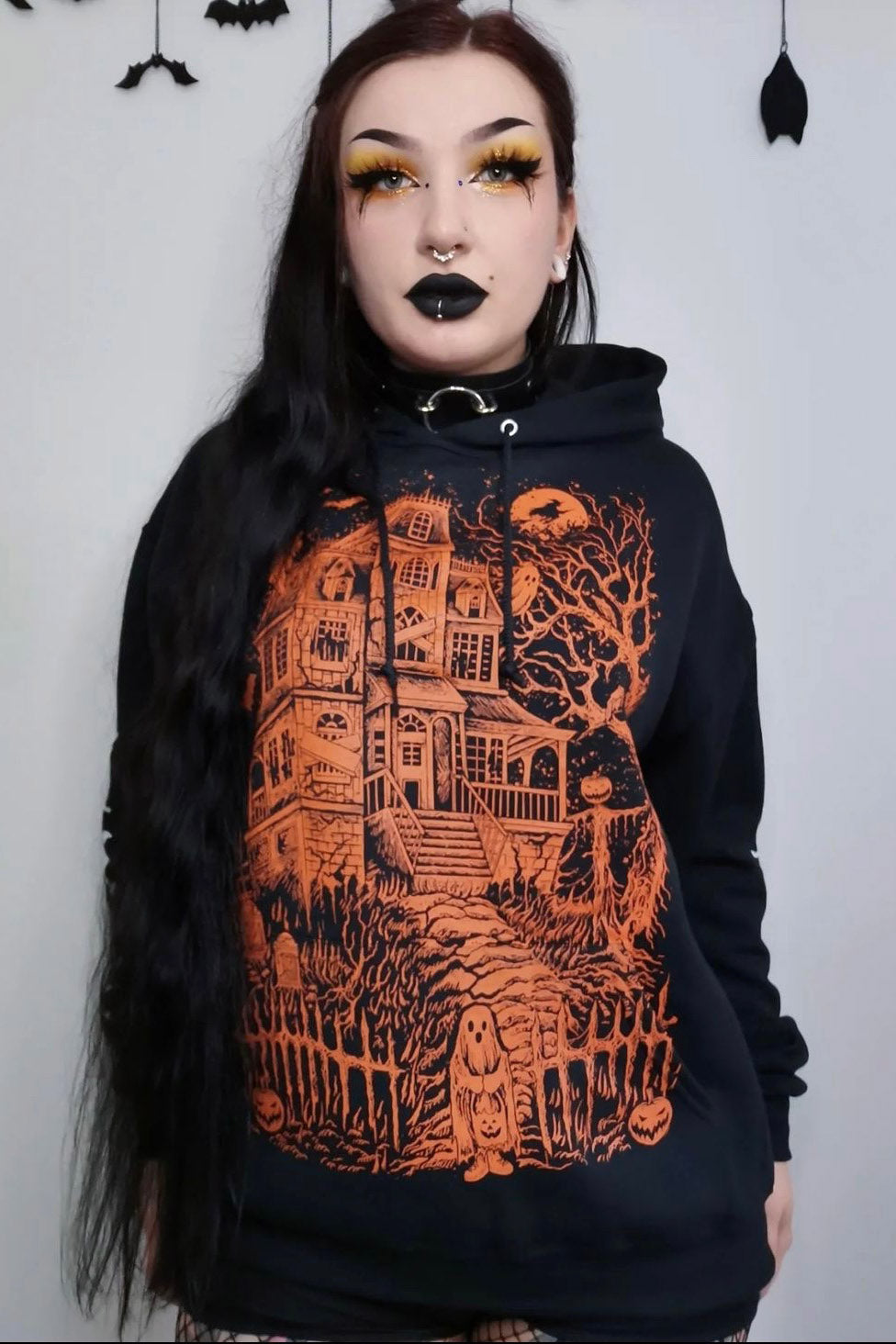 Haunted Mansion Hoodie [Pumpkin Orange]