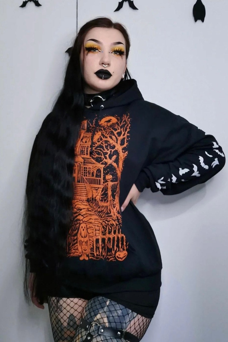 Haunted Mansion Hoodie [Pumpkin Orange]