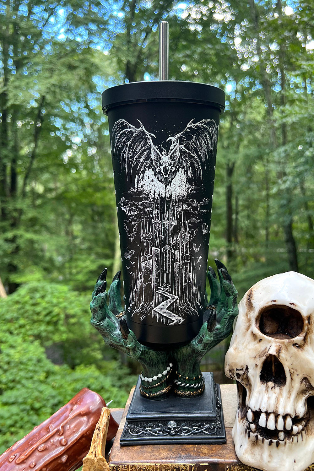 bat cold brew coffee cup