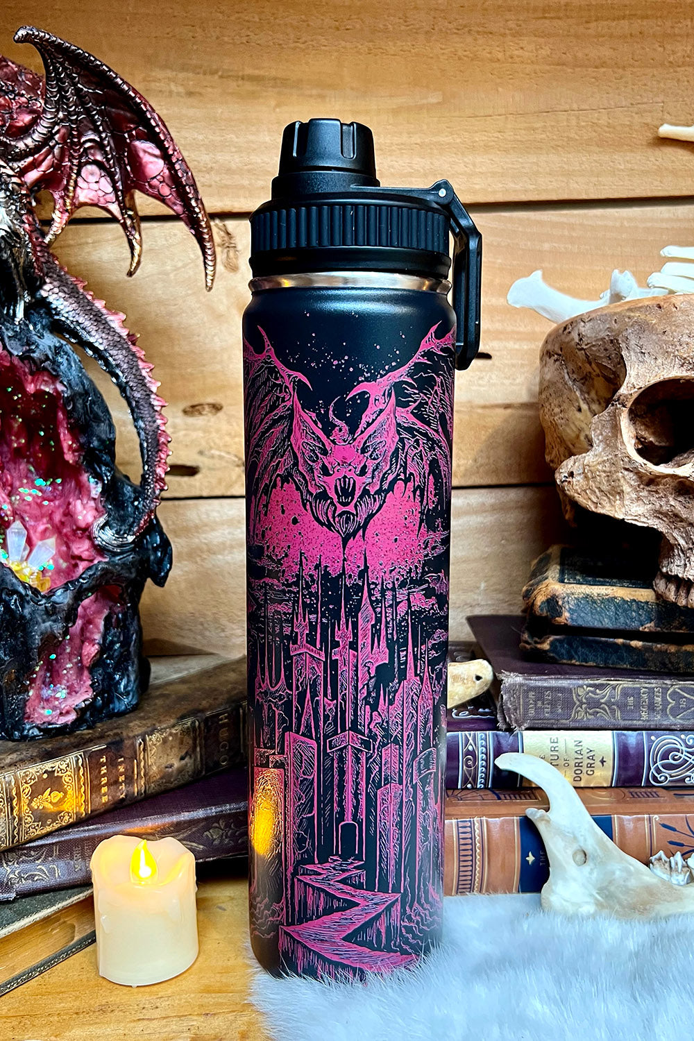 Vampire Castle 24 Oz Tumbler