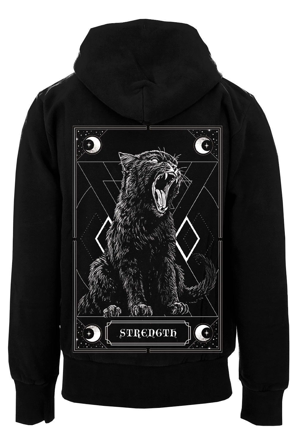 Strength Kitty Tarot Hoodie [Zipper or Pullover]