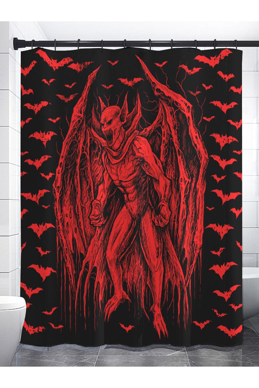 VampireFreaks Creature of the Night Shower Curtain - VampireFreaks