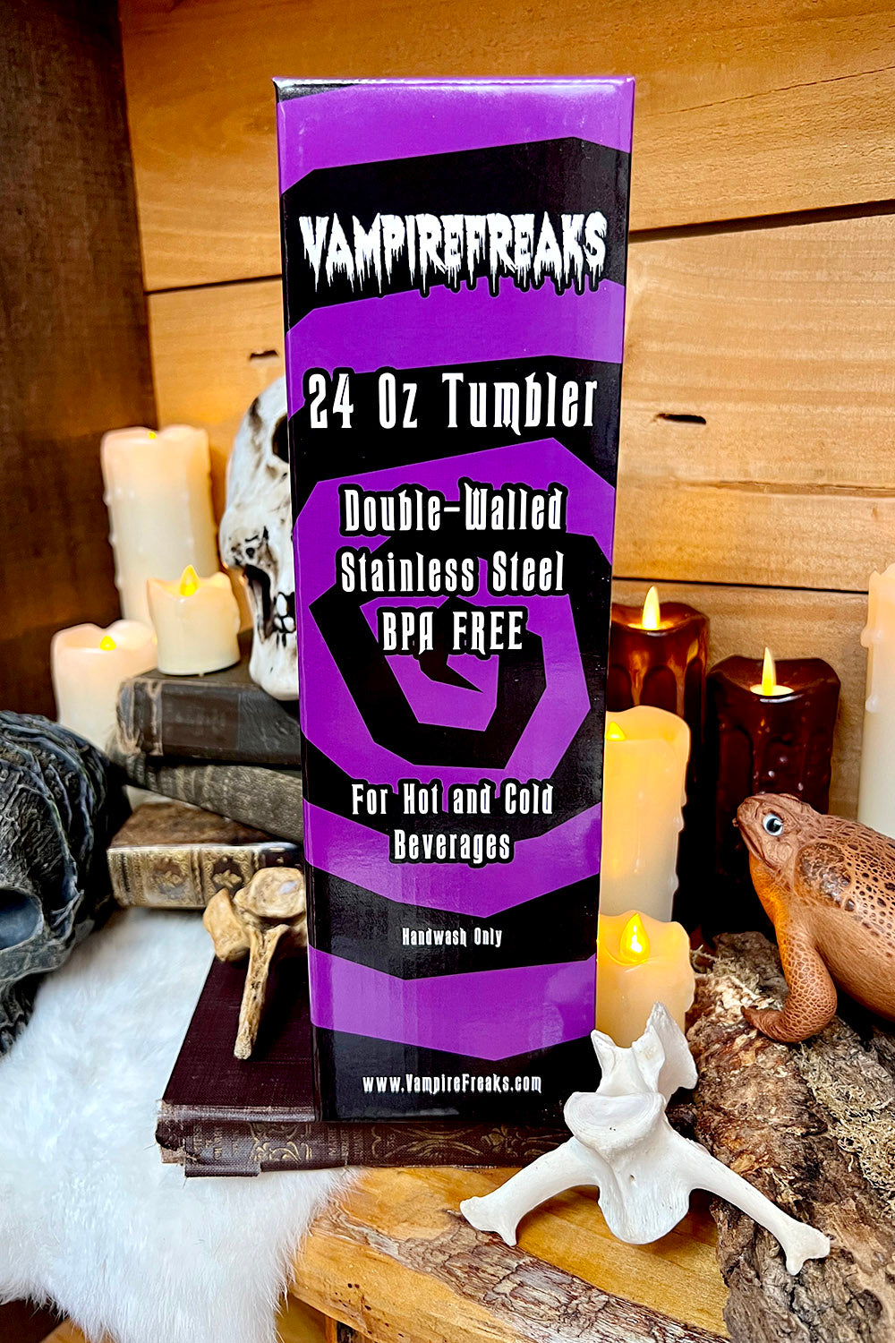 Vampire Castle 24 Oz Tumbler