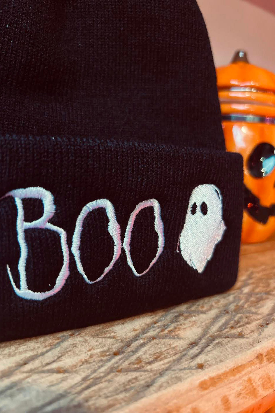 halloween winter knitted beanie hat