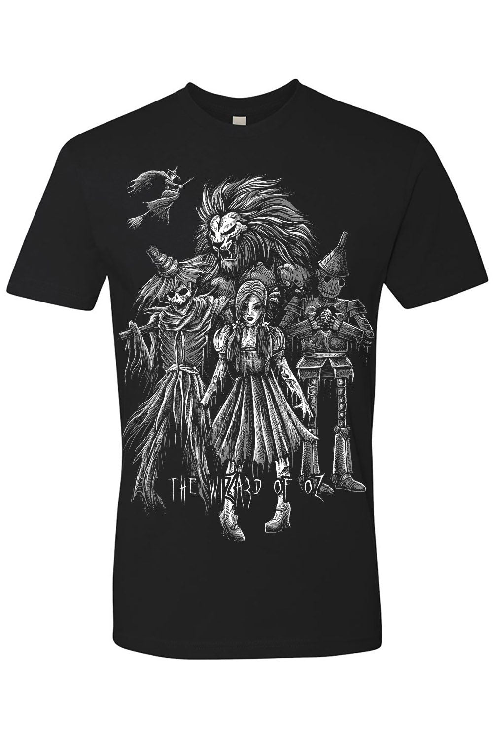 gothic wizard of oz tshirt