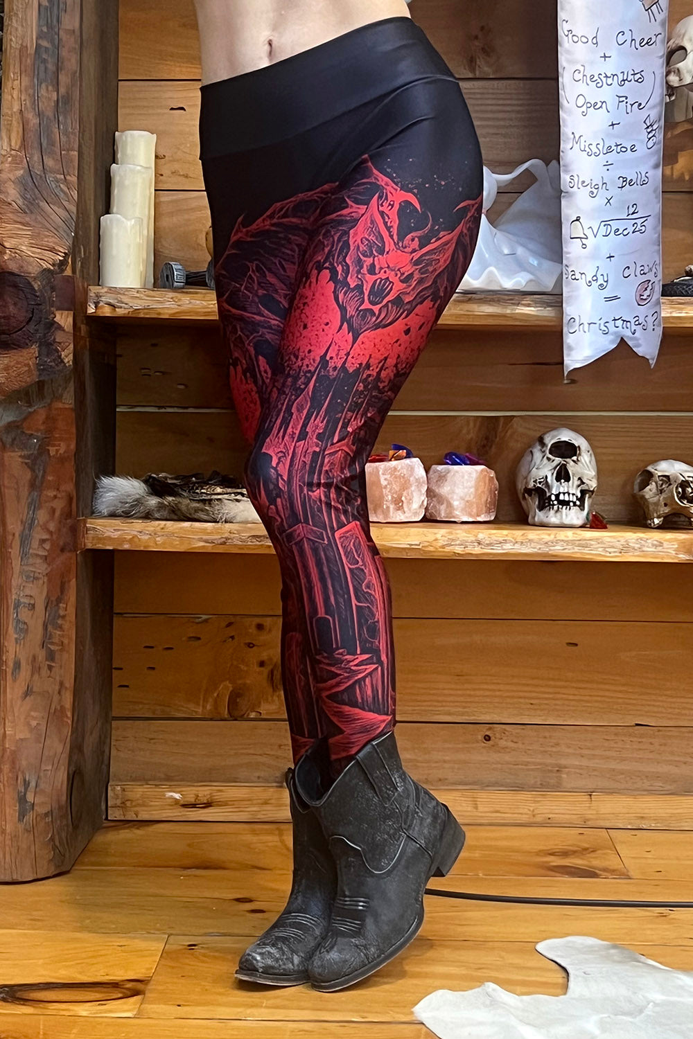 Bathory's Blood Castle Leggings