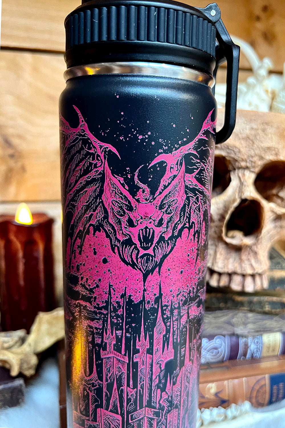 Vampire Castle 24 Oz Tumbler