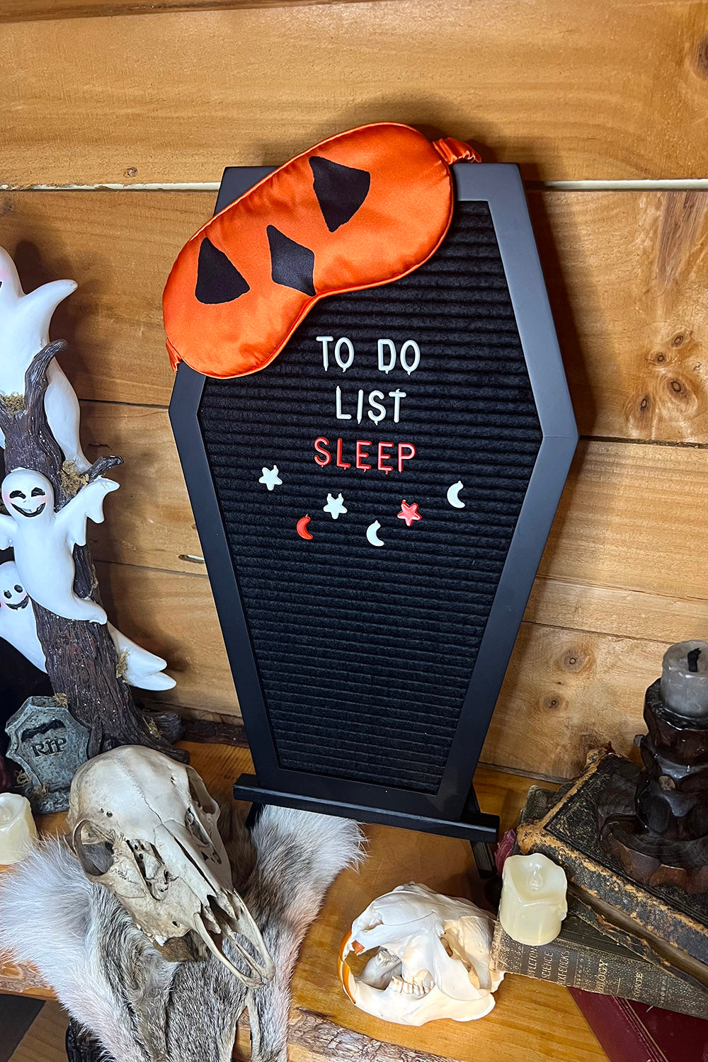 Coffin Letter Board