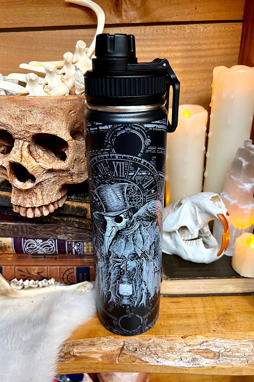 Plague Doctor 24 Oz Tumbler