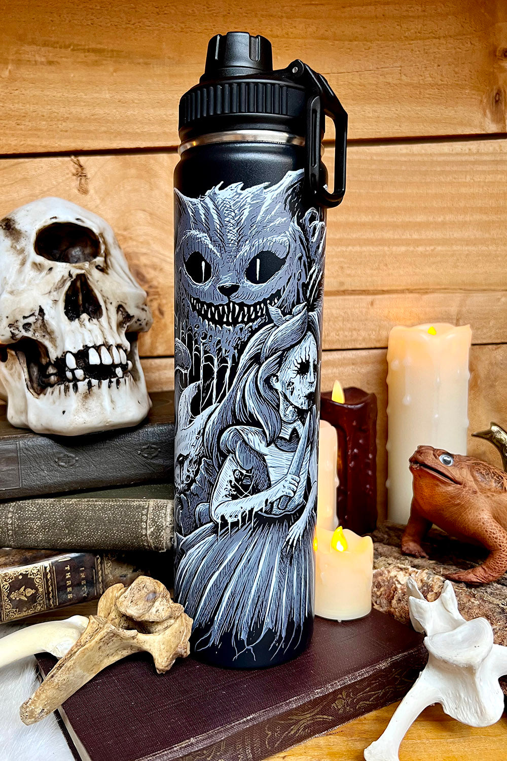 Alice in Murderland 24 Oz Tumbler