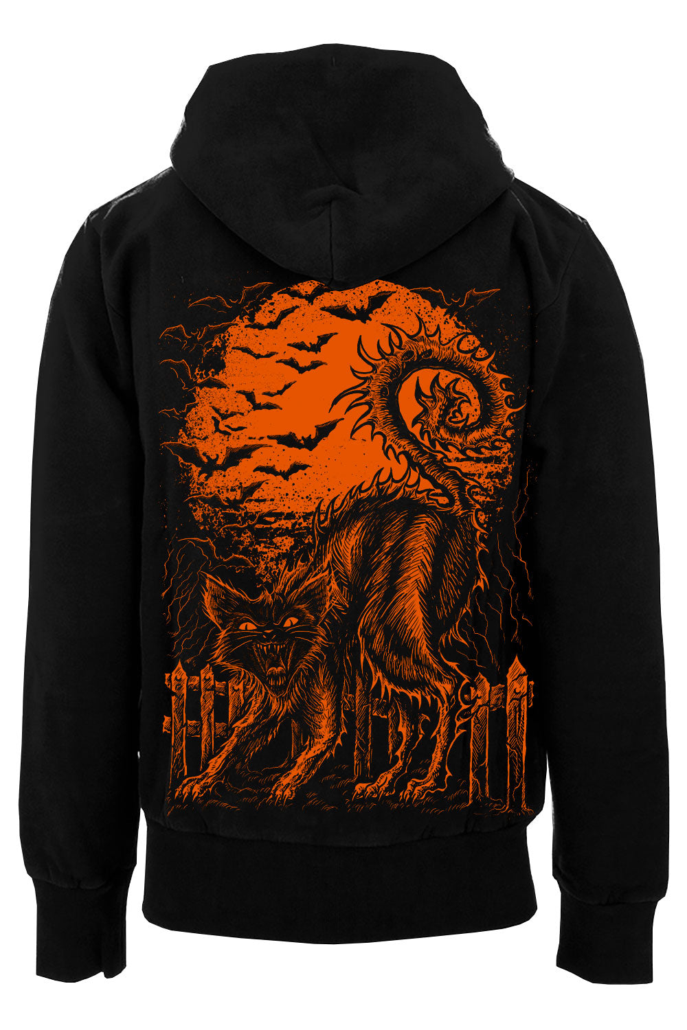 halloween cat hoodie for women