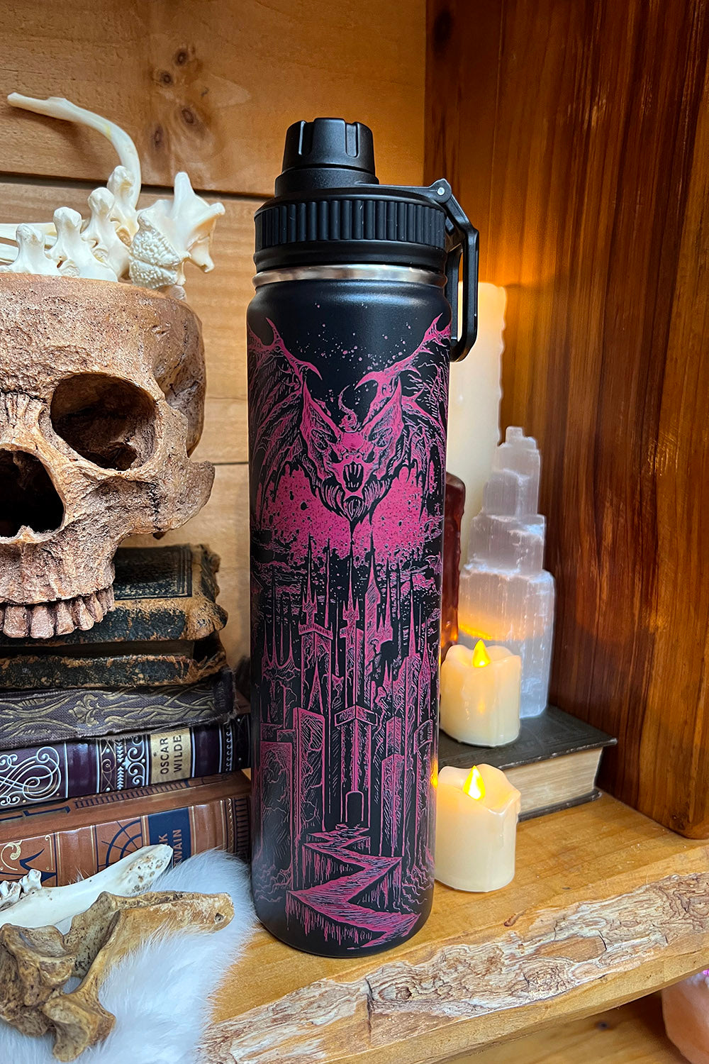 Vampire Castle 24 Oz Tumbler