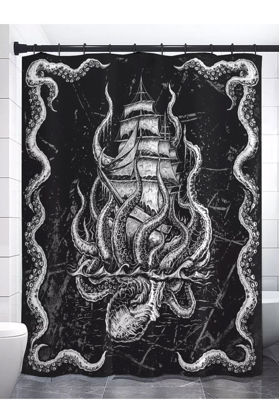 Kraken Shower Curtain