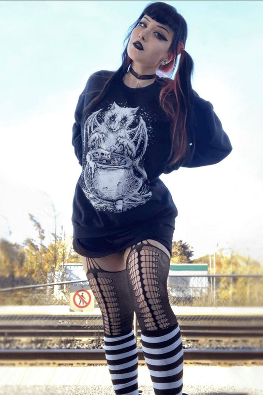 Conjuring Cat Sweatshirt