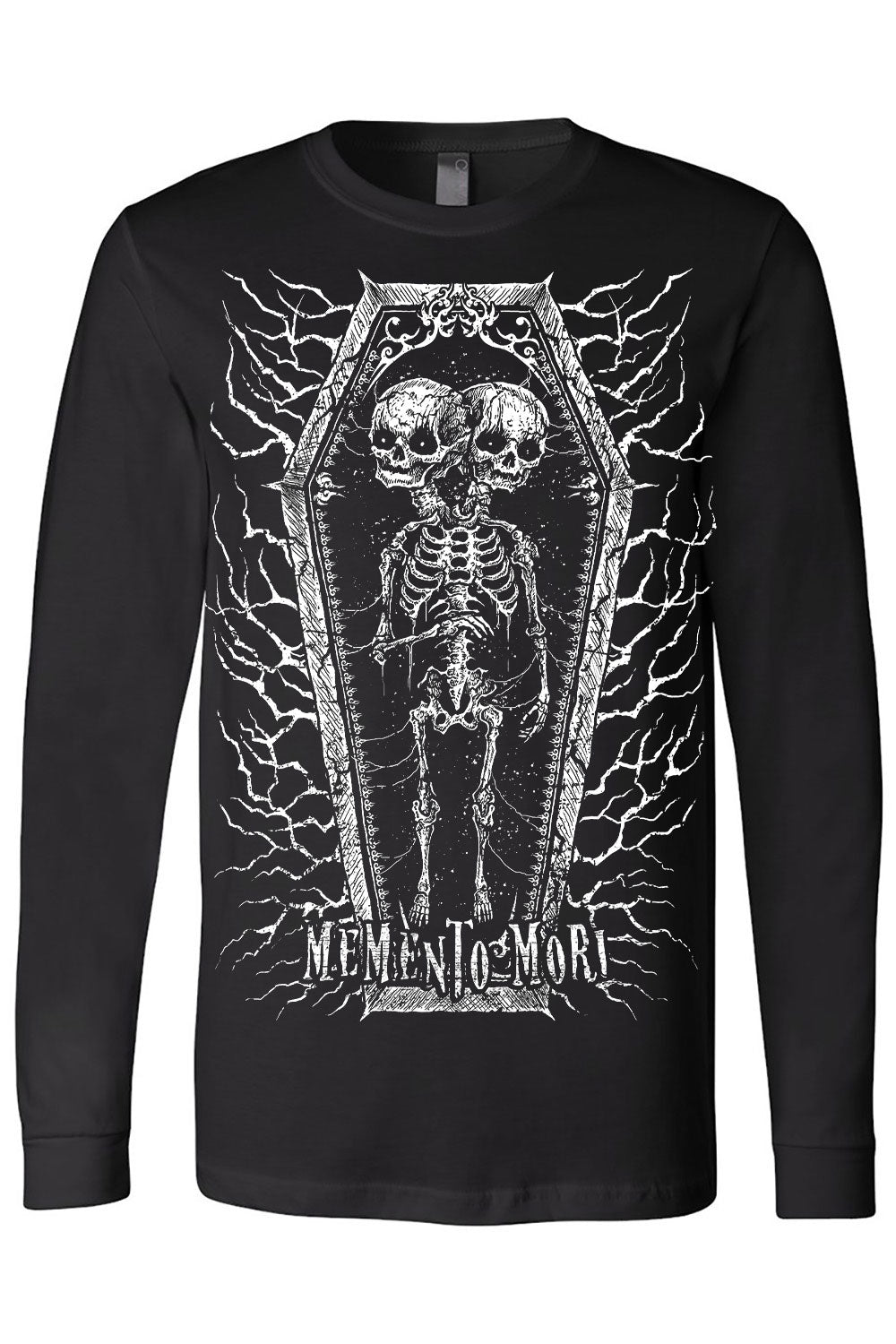 Memento Mori Conjoined Skeleton Twins Tee [Multiple Styles Available]