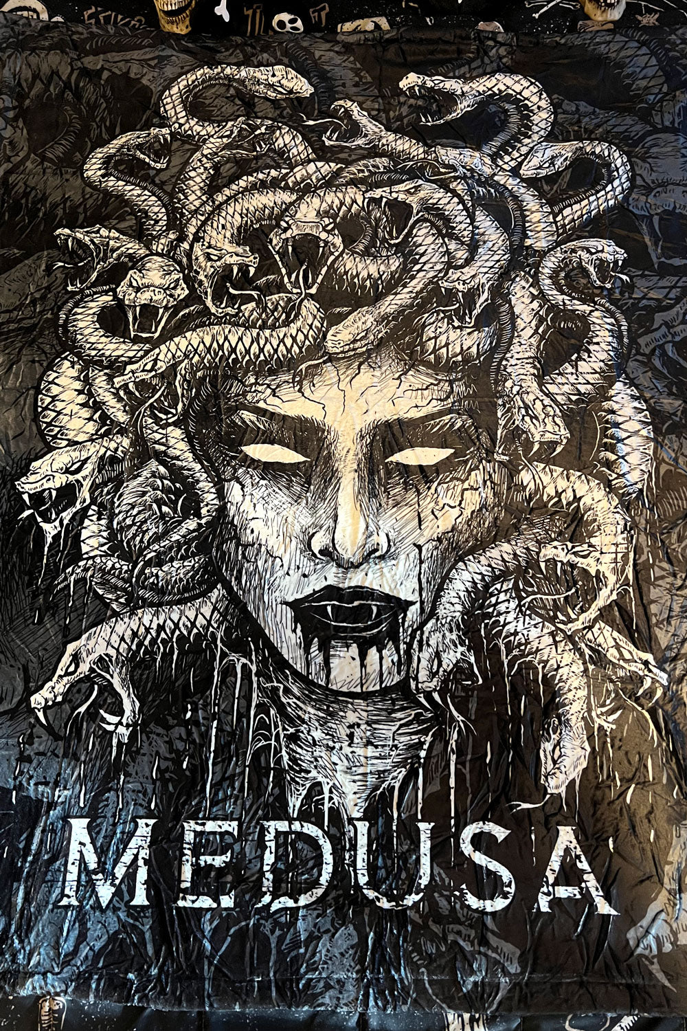 Medusa Throw Blanket