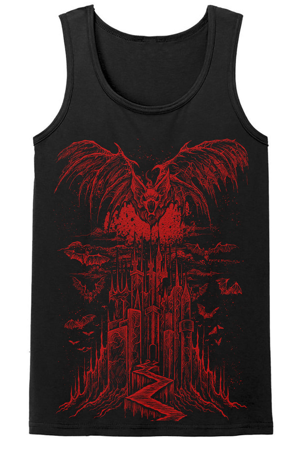 Vampire Castle Tee [BLOOD RED] [Multiple Styles Available]