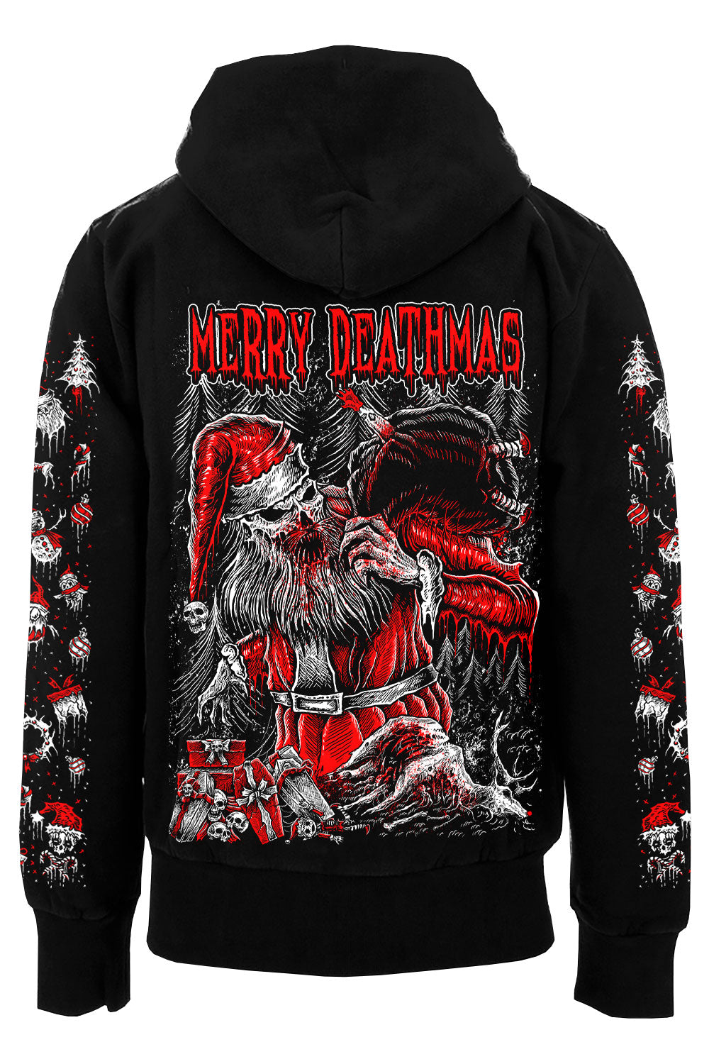 gothic christmas hoodie